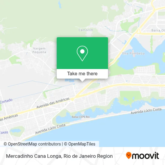 Mercadinho Cana Longa map