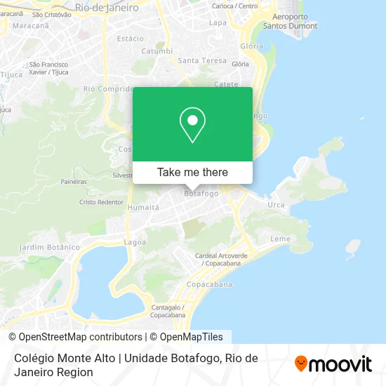 Colégio Monte Alto | Unidade Botafogo map