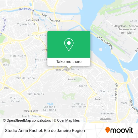 Studio Anna Rachel map