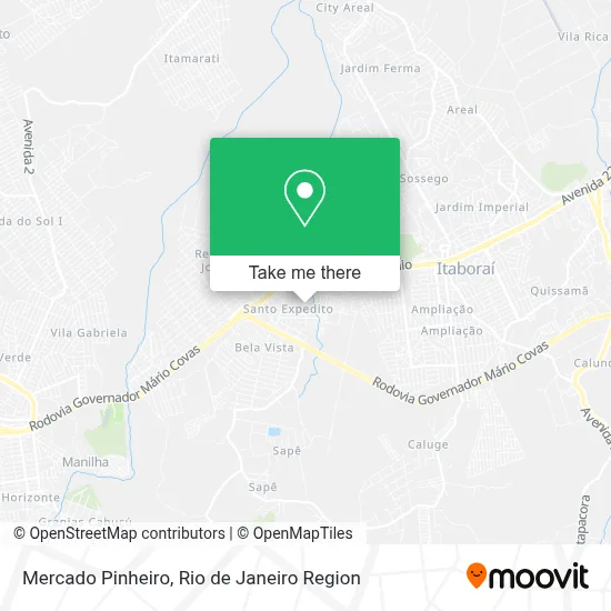 Mercado Pinheiro map