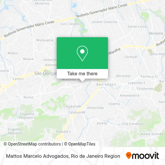 Mattos Marcelo Advogados map