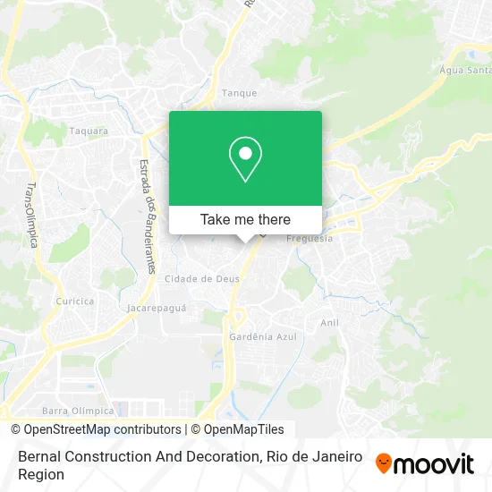 Bernal Construction And Decoration map