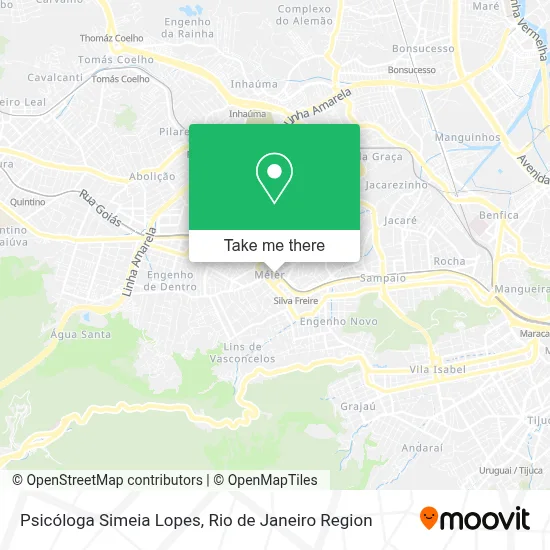Psicóloga Simeia Lopes map