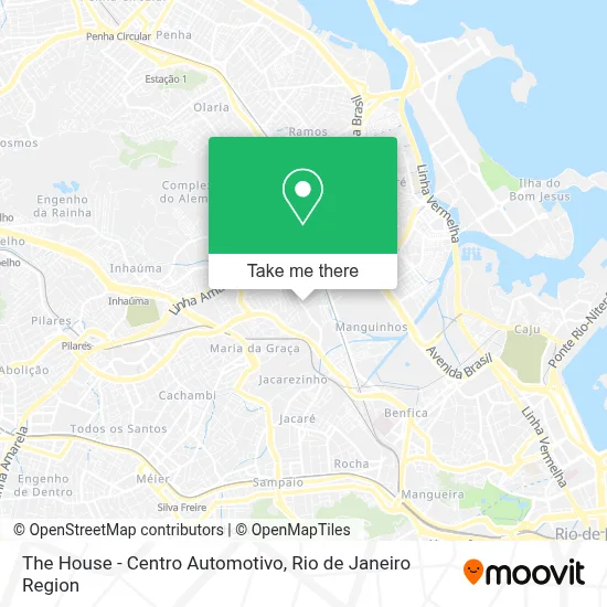 The House - Centro Automotivo map