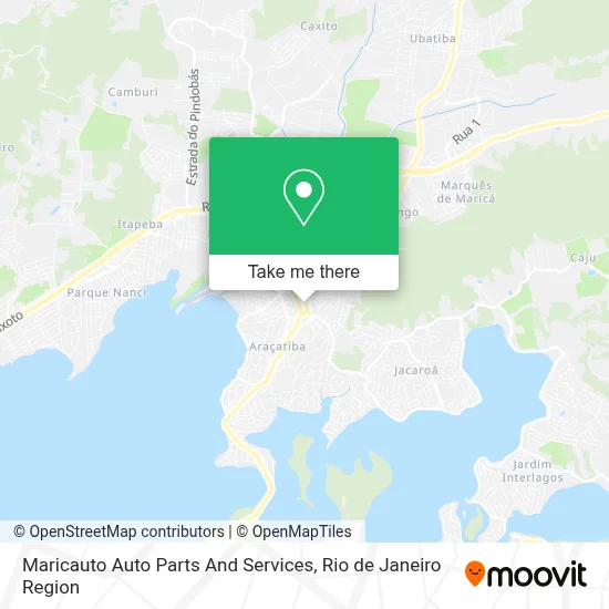 Maricauto Auto Parts And Services map