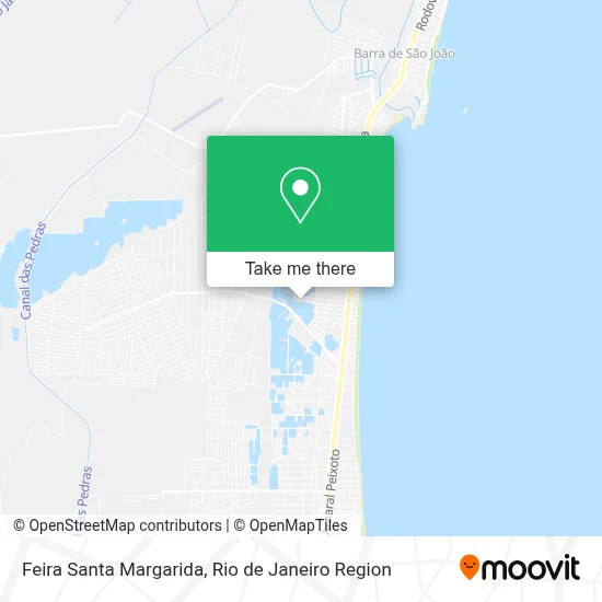 Feira Santa Margarida map