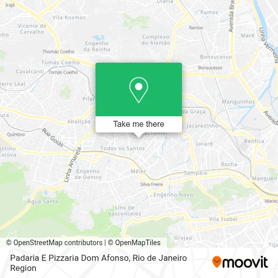 Padaria E Pizzaria Dom Afonso map