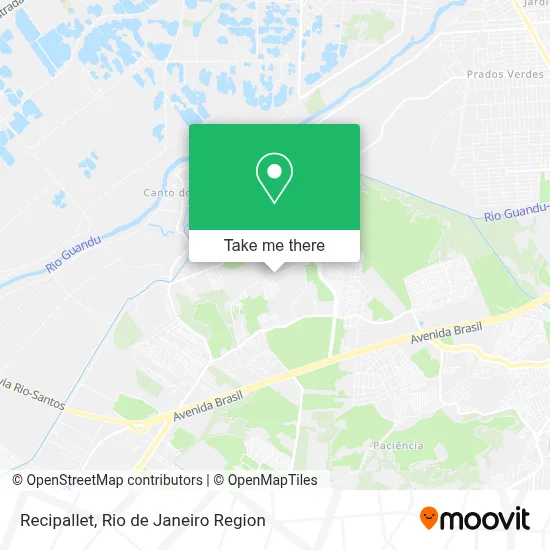 Recipallet map