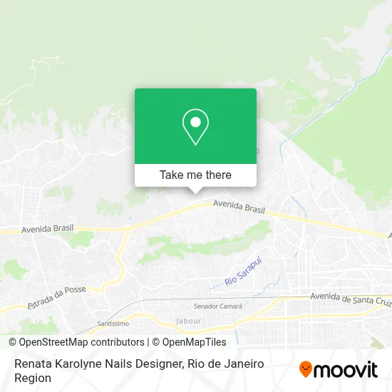 Renata Karolyne Nails Designer map