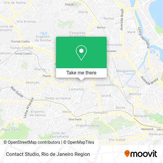 Contact Studio map