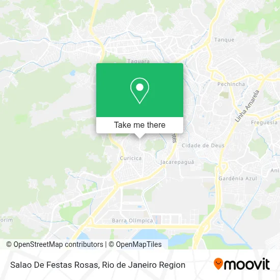 Salao De Festas Rosas map