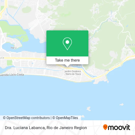 Dra. Luciana Labanca map