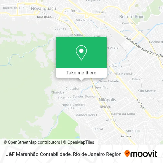 J&F Maranhão Contabilidade map