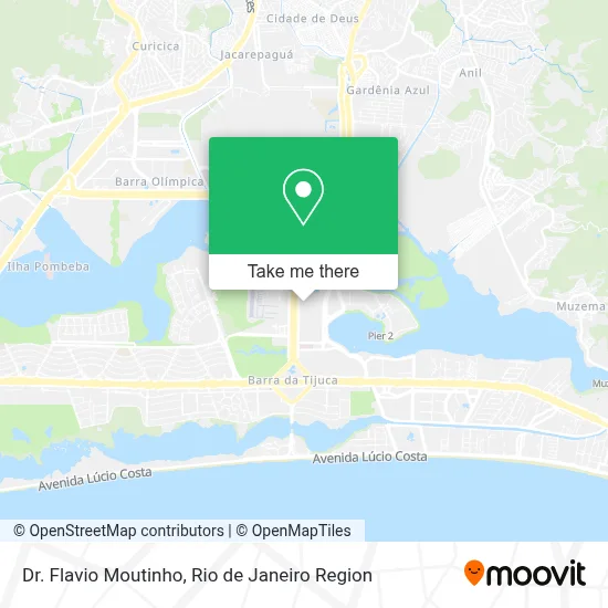 Dr. Flavio Moutinho map
