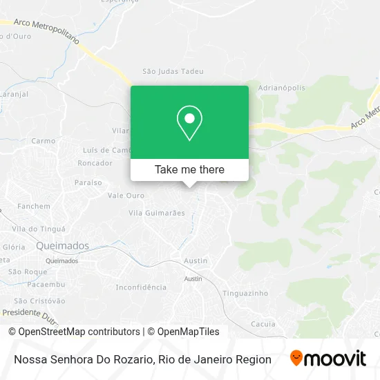 Nossa Senhora Do Rozario map