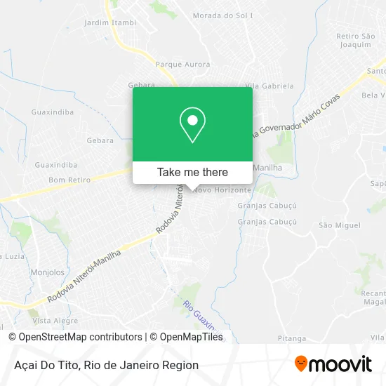 Açai Do Tito map