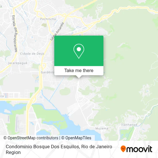 Condomínio Bosque Dos Esquilos map