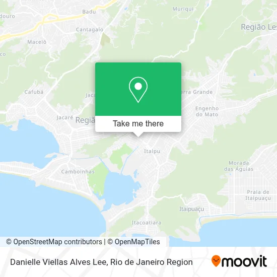 Danielle Viellas Alves Lee map