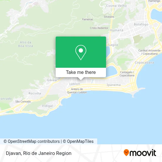 Djavan map