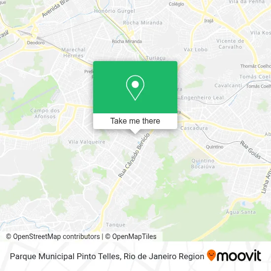 Parque Municipal Pinto Telles map