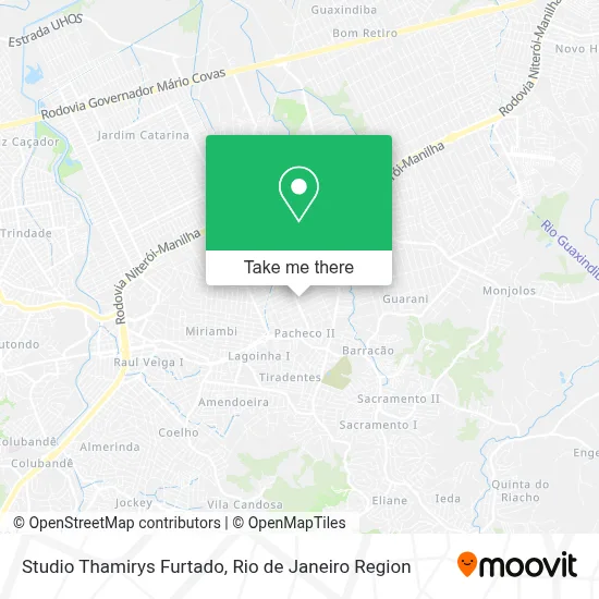 Studio Thamirys Furtado map