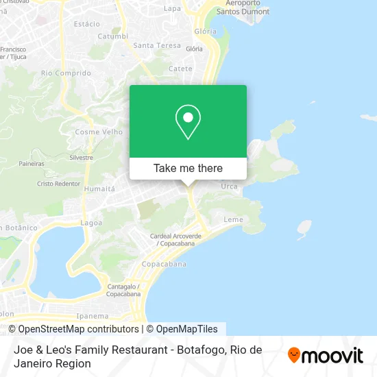 Joe & Leo's Family Restaurant - Botafogo map