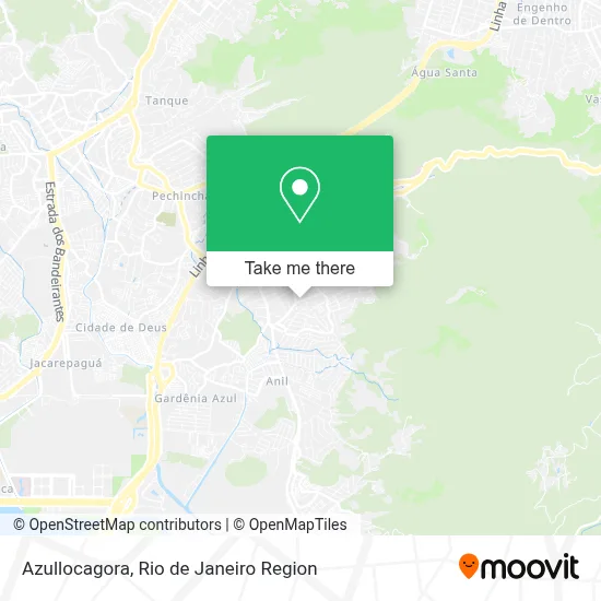 Azullocagora map
