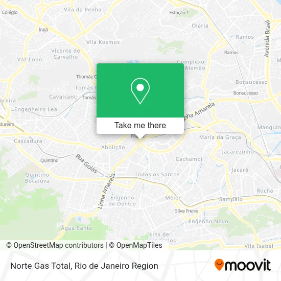 Norte Gas Total map