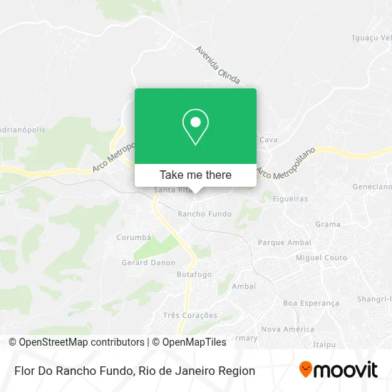 Flor Do Rancho Fundo map