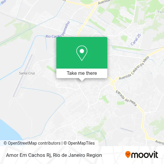 Amor Em Cachos Rj map