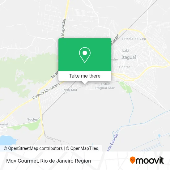 Mqv Gourmet map