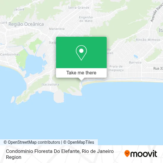 Condomínio Floresta Do Elefante map