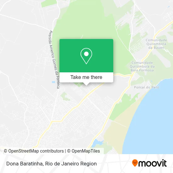 Dona Baratinha map