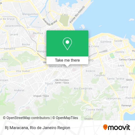 Rj Maracana map