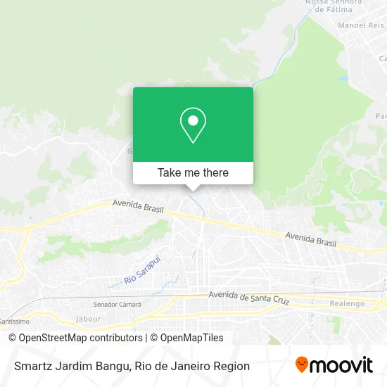 Smartz Jardim Bangu map