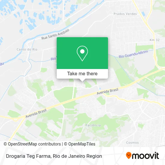 Drogaria Teg Farma map