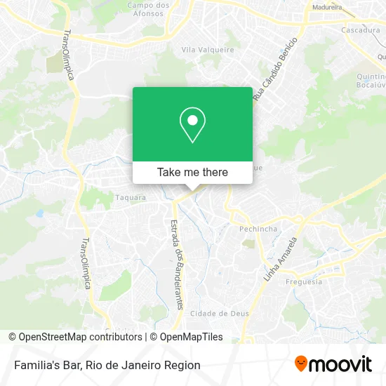 Familia's Bar map