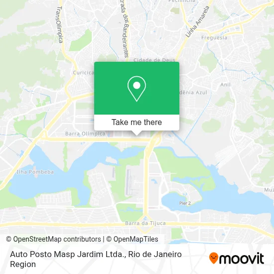 Auto Posto Masp Jardim Ltda. map