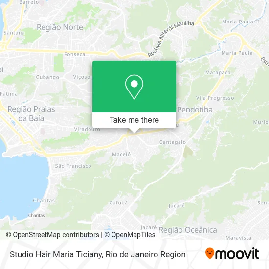 Studio Hair Maria Ticiany map