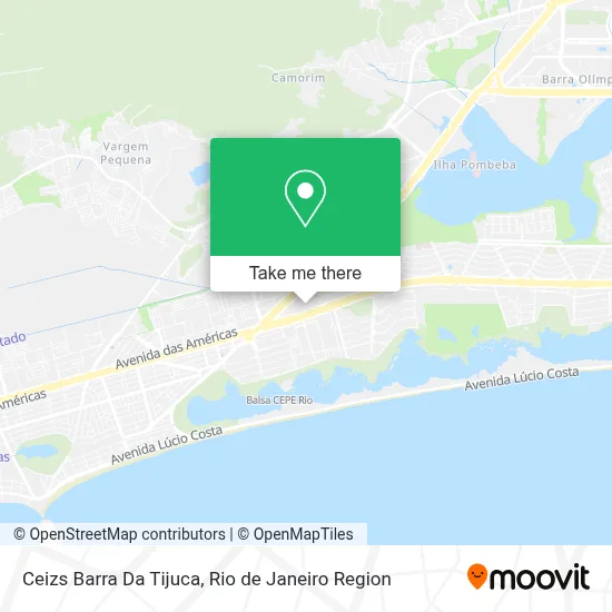 Ceizs Barra Da Tijuca map