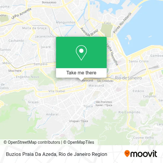 Buzios Praia Da Azeda map