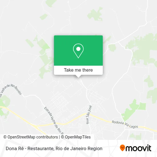 Dona Rê - Restaurante map