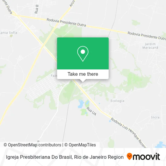 Igreja Presbiteriana Do Brasil map