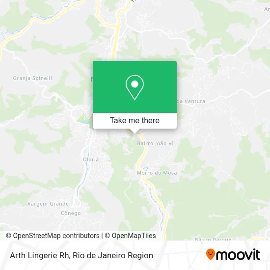 Arth Lingerie Rh map