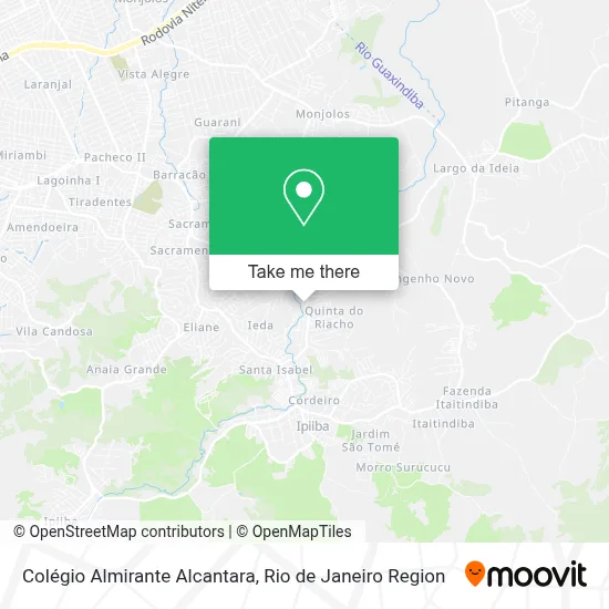 Colégio Almirante Alcantara map