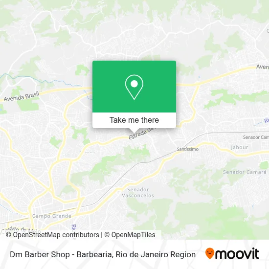 Dm Barber Shop - Barbearia map