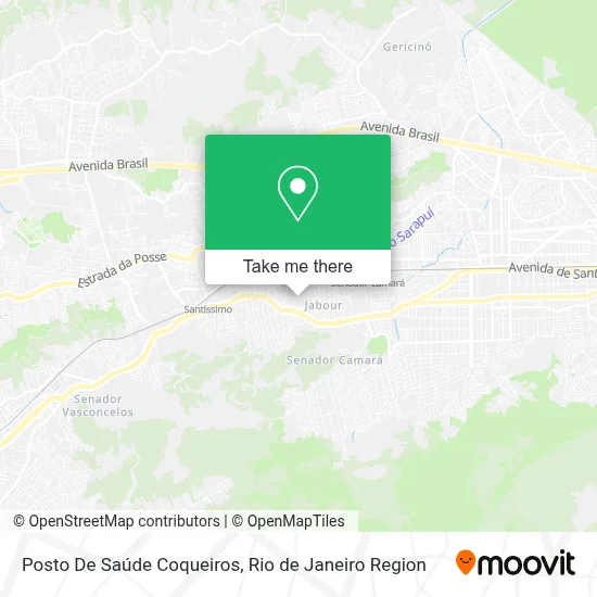 Posto De Saúde Coqueiros map