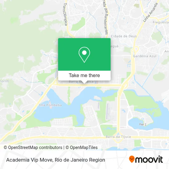 Academia Vip Move map