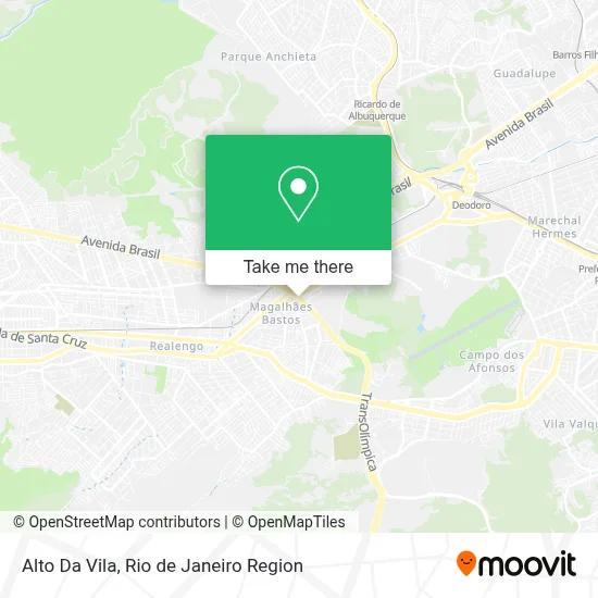 Alto Da Vila map