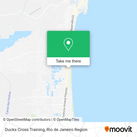 Ducks Cross Training map
